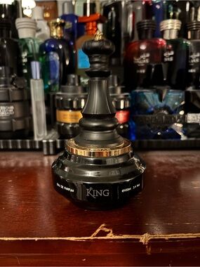 King Eau de Parfum Bottle - Black & Gold